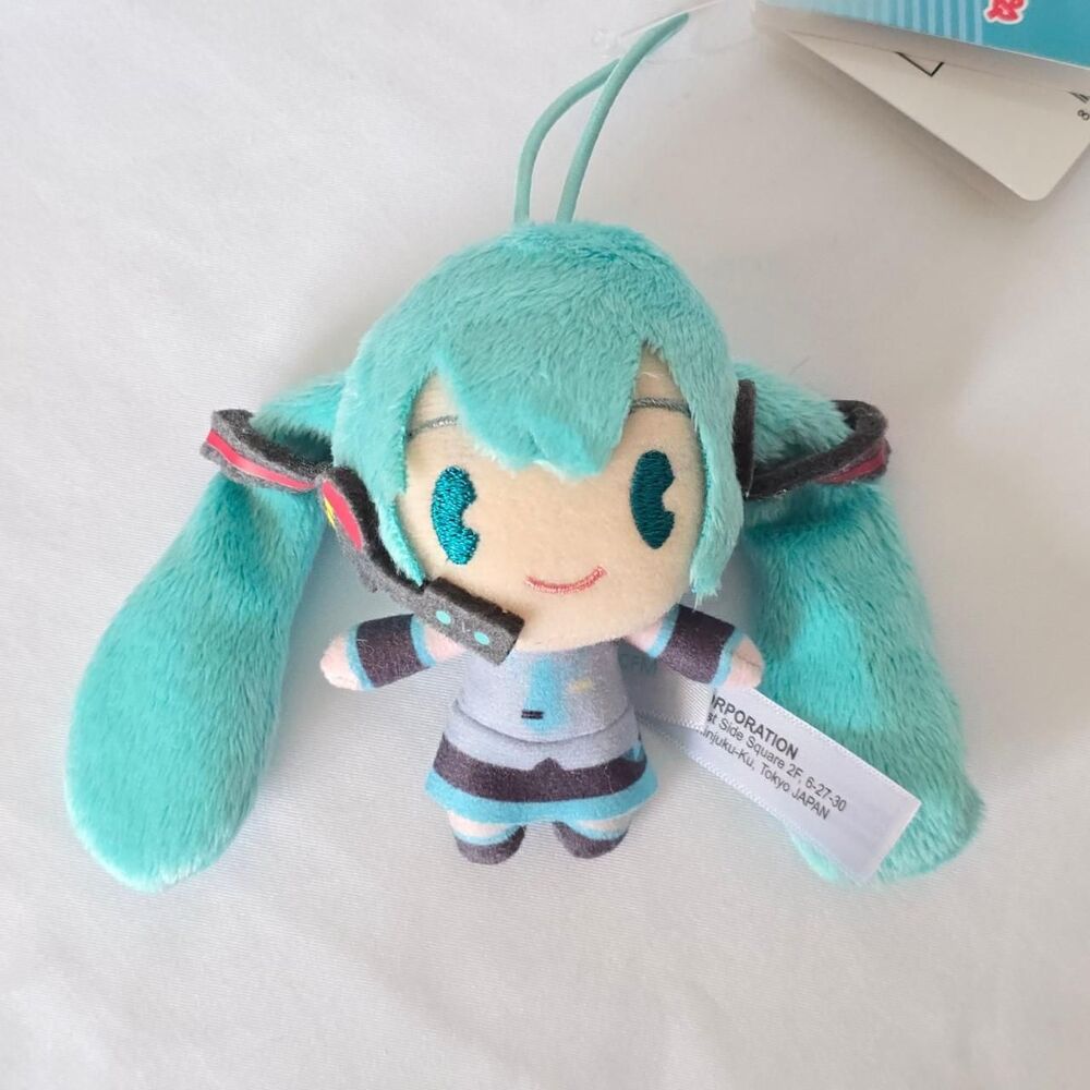 Hatsune Miku Taito Deformed Mascot Plush NWT 4 Inch